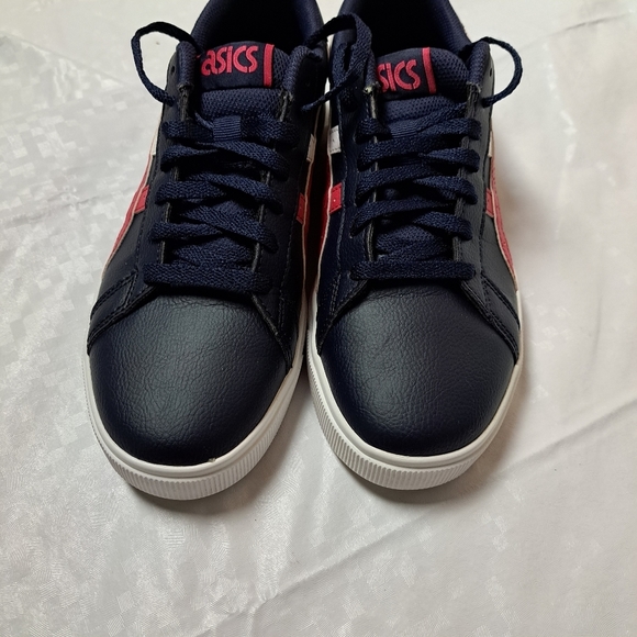 ASICS Women's Navy and Pink Sneakers - Picture 5 of 10